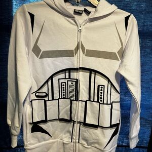 Star Wars White Hoodie boys size medium